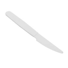 Couteau Réutilisable Durable PP Minéral Blanc 18,5cm (180 Utés)