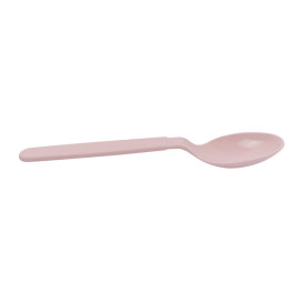 Cuillère Réutilisable Durable PP Minéral Rose 18,5cm (180 Uds)