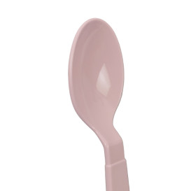 Cuillère Réutilisable Durable PP Minéral Rose 18,5cm (180 Uds)