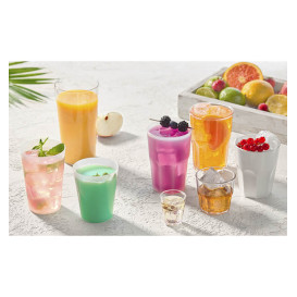 Herbruikbaar Durable Glas SAN mini Drink transparant 160ml (8 stuks) 