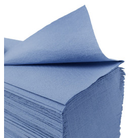 Papieren handdoek blauw 1-laags Z vouwbaar (4.560 stuks)