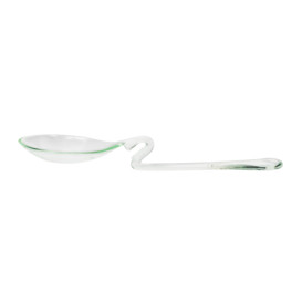 Proeving lepel PS Gebogen "Water groen" 8cm (500 stuks)