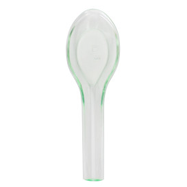 Cuillère Dégustation Plastique Transparente 12,4cm (12 Utés)