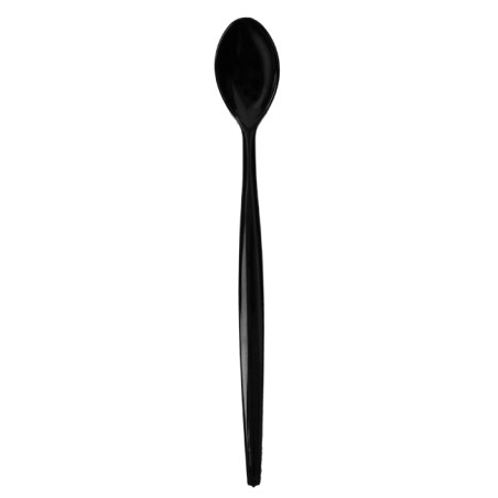 Cuillère à Glace en PS Noire 21cm (100 Utés)