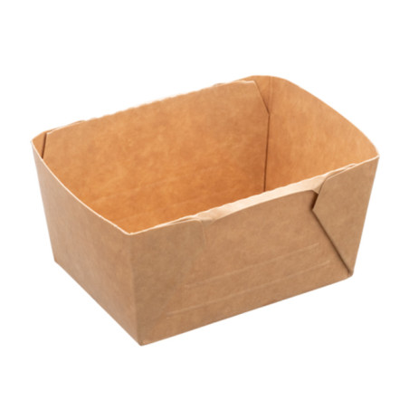 Barquette Deli2Go en Kraft 250ml 10,8x8,2x5cm (100 Utés)