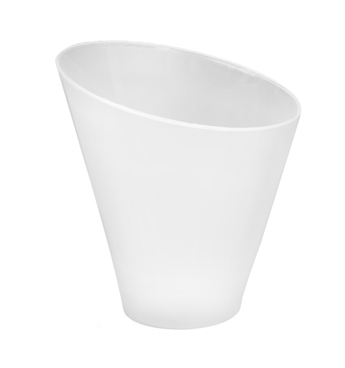 Herbruikbaar Kegelvormig Fingerfood Becher PP 6x3x6,5cm 65ml (200 Stuks)