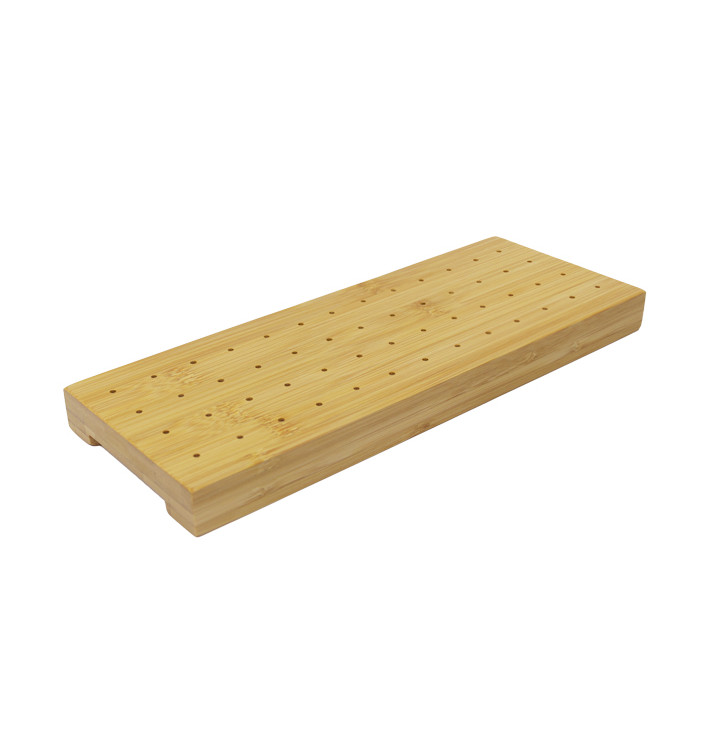 Houten Houder voor voedselplukker Golf Design 12x31,5x2,5cm (1 stuk) 