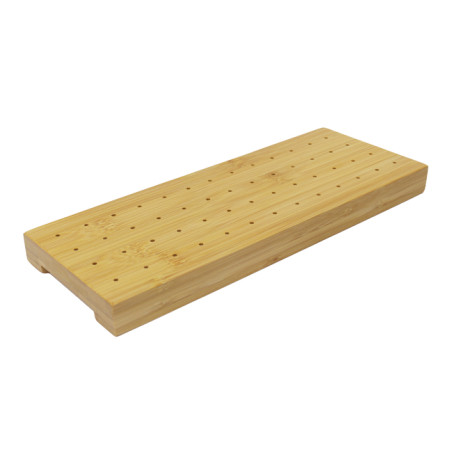 Houten Houder voor voedselplukker Golf Design 12x31,5x2,5cm (6 stuks)