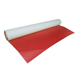 Nappe en papier en Rouleau Rouge 1x100m 40g (1 Unité)