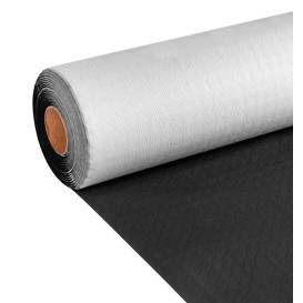 Nappe en papier en Rouleau Noire 1x100m 40g (6 Unités)