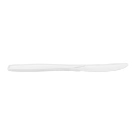 Couteau Biodégradable CPLA Blanc 18cm (1500 Utés)