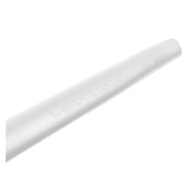 Cuillère Biodégradable Réutilisable CPLA Blanche 16,5cm (100 Utés)