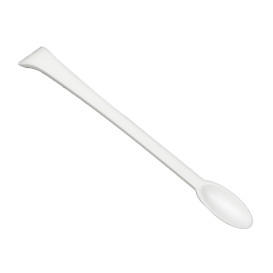 Agitateur Réutilisable en CPLA pour Café Blanc 13cm (2.000 Utés)