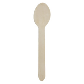 Verpakt Houten Lepel 16cm (50 Stuks)