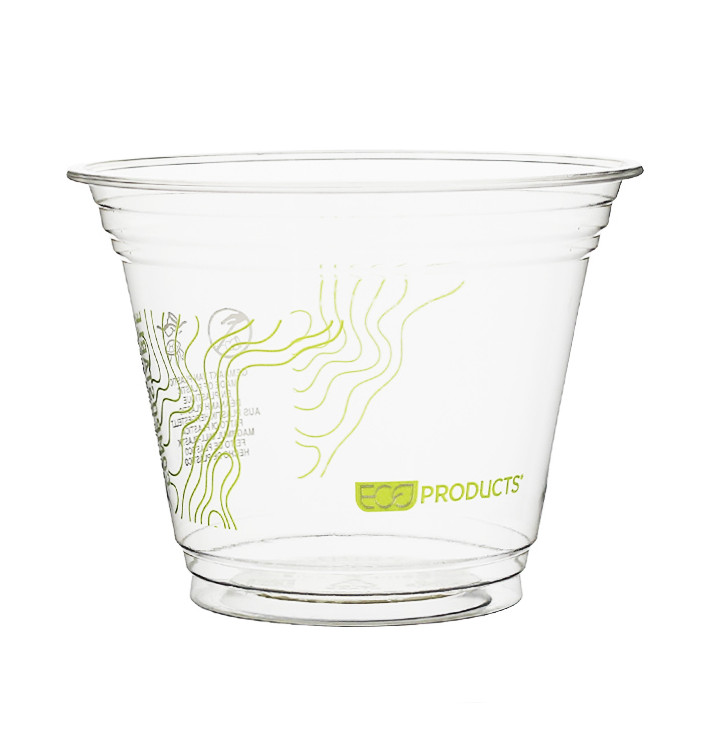 Gobelet Biodégradable PLA PLA "Green Stripe" Ø9,5cm 265ml (1.000 Utés)