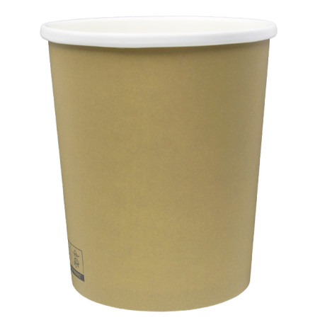 Kraft Kartonnen Pot 1.000ml Ø11,7cm (25 Stuks)