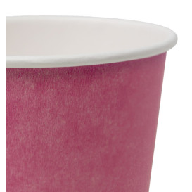 Gobelet en Carton "Colors" Fuchsia 8-9Oz/290ml Ø9,0cm (20 Utés)