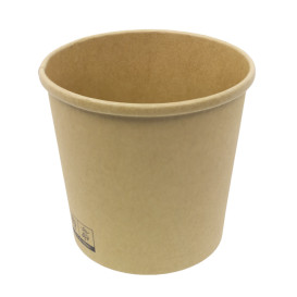 Kraft Kartonnen Pot 750ml Ø11,7cm (25 Stuks)