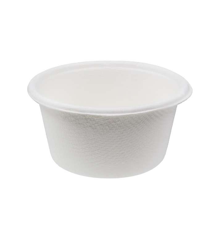 Pot en Canne à Sucre Blanc Ø6,2cm 60ml (2500 Utés)