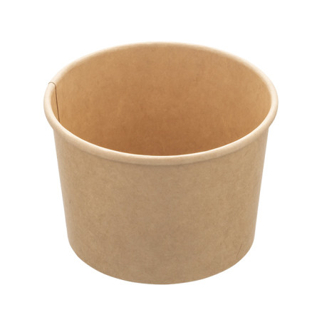 Pot en Carton Kraft-Kraft Dessert 250ml Ø9,0cm (1.000 Utés)