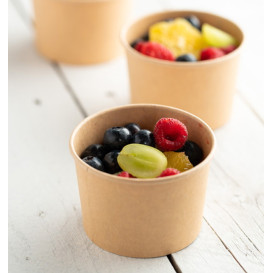 Pot en Carton Kraft Dessert 250ml Ø9,0cm (1.000 Utés)