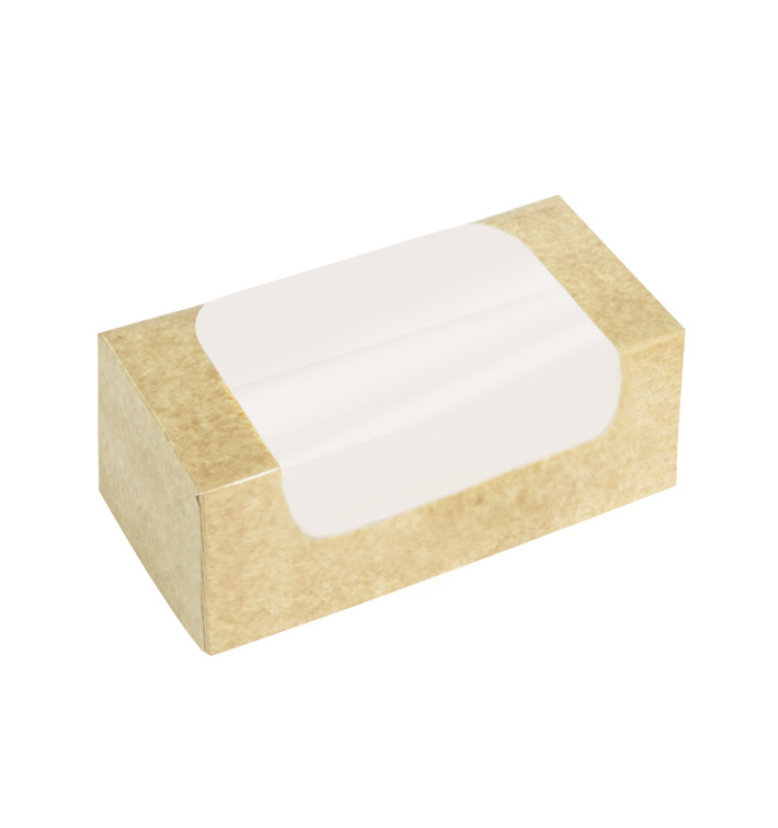 Boîte en Carton Rectangulaire PackiPack Vision Kraft 19x10x10cm (50 utés)