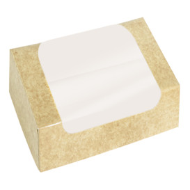 Boîte en Carton Rectangulaire PackiPack Vision Kraft 25x18x7cm (50 utés)