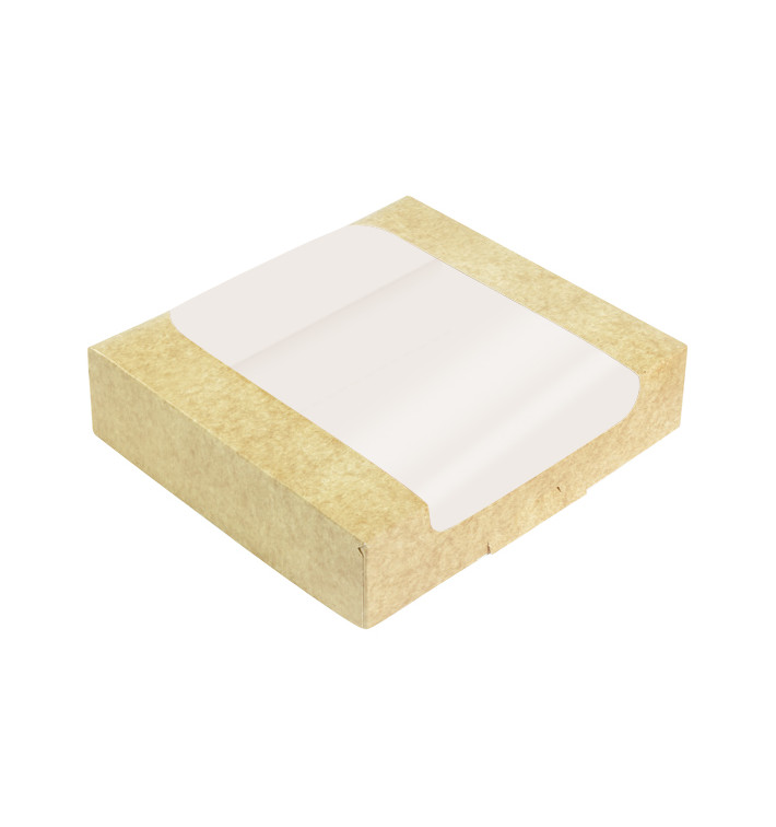 Boîte en Carton Carrée PackiPack Vision Kraft 23x23x5,8cm (50 Utés)