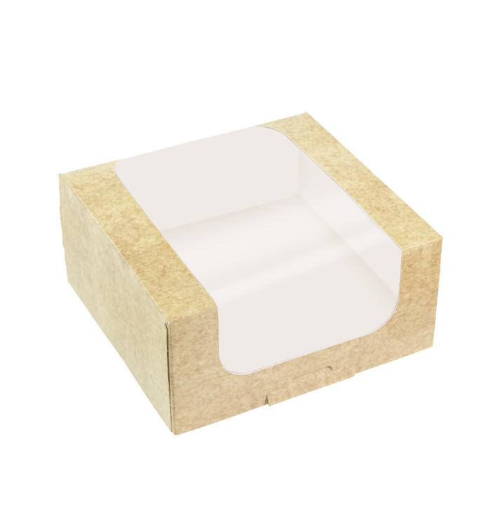 Boîte en Carton Carrée PackiPack Vision Kraft 10x10x8cm (50 Utés)