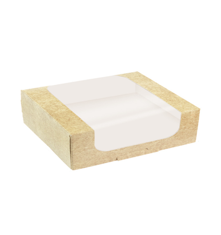 Boîte en Carton Carrée PackiPack Vision Kraft 28x28x8cm (50 Utés)