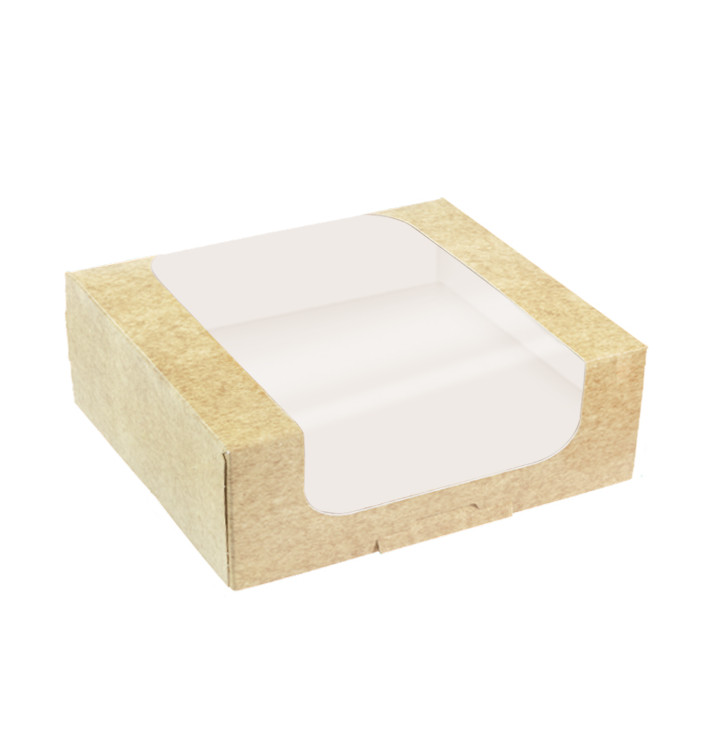 Boîte en Carton Carrée PackiPack Vision Kraft 24x24x10cm (25 Utés)