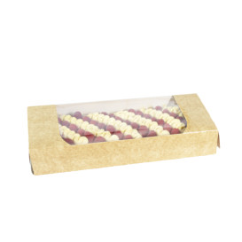 Boîte en Carton Rectangulaire PackiPack Vision Kraft 20x10,5x5cm (50 utés)