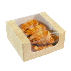 Boîte en Carton Carrée PackiPack Vision Kraft 10x10x8cm (50 Utés)