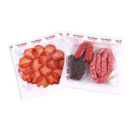 Sac Sous Vide Réutilisable avec Fermetura Adhésive Rouge 30x25cm (1.200 Utés)