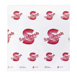 Herbruikbare Zakken van PE-Papier Zelfklevende Flap Sacofresh Rood 30x25cm (1.200 Stuks)