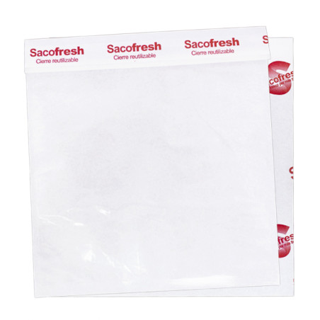 Sac en Papier de Conservation Refermable pour Viande 30x25cm (100 Utés)