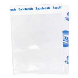 Sac en PE et Papier Fermeture Adhésiv Sacofresh Bleu 30x20cm (1.200 Utés)