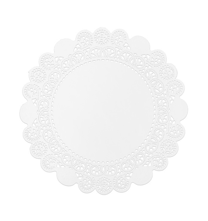 Dentelle en Papier Blanc Ø11,5cm (2.000 Utés)