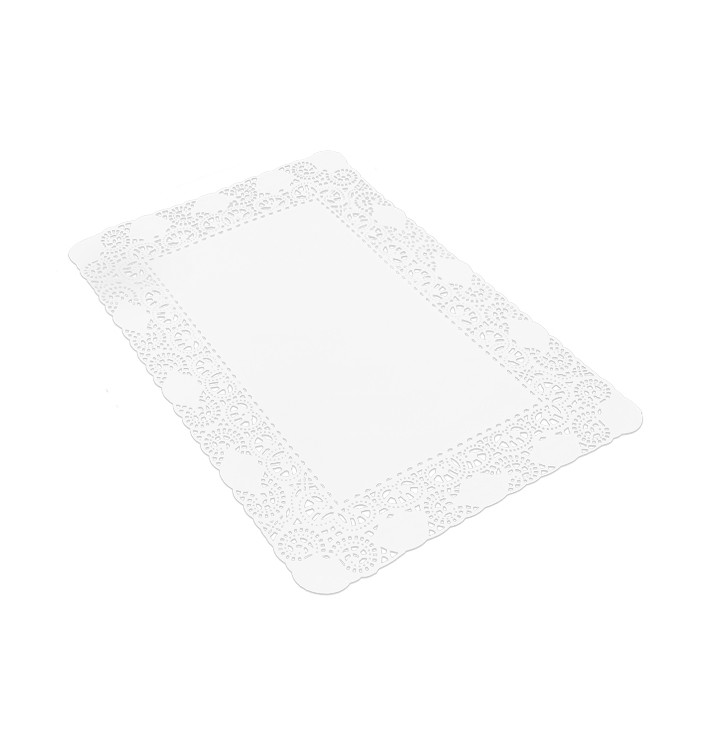 Papieren Placemat Wit Litos 14x24cm (250 stuks)