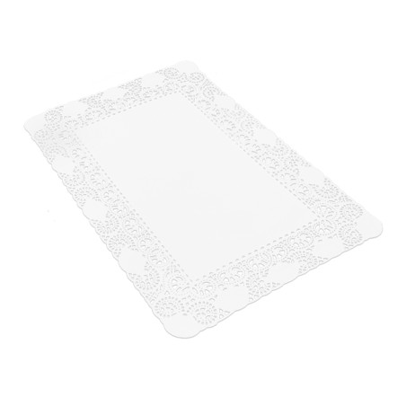 Papieren Placemat Wit Litos 14x24cm (250 stuks)