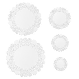 Dentelle en Papier Blanc Ø23cm (250 Utés)