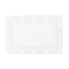 Dentelle Rectangle en Papier 25x37cm (250 Utés)