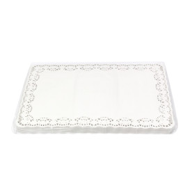 Dentelle Rectangle en Papier 20x30cm (2.000 Utés)