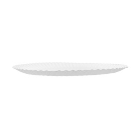 Assiette en Carton Ronde Blanc Ø23cm 450g/m² (50 Utes)