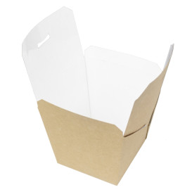 Papieren take-out Container Wok kraft 780ml (20 stuks)