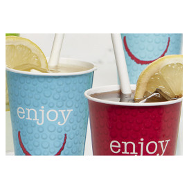 Gobelet Carton 22Oz/680ml "Enjoy" Ø9cm (50 Utés)