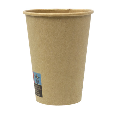 Gobelet Carton 7Oz/210ml Kraft-Kraft Ø7,0cm (50 Utés)