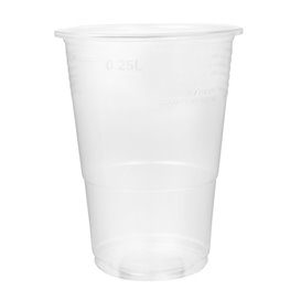 Gobelet Plastique 300ml Transparent Ø7,3cm (2.500 Unités)