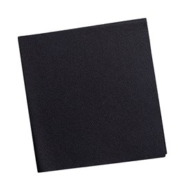 Serviette en Airlaid Noir 40x40cm (600 Utés)