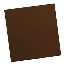 Serviette en Airlaid Marron 40x40cm (50 Unités)